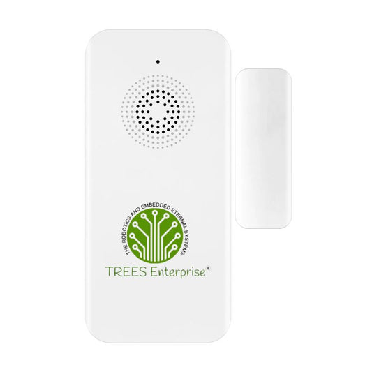 T5B01 WiFi Sound & Light Door/Window Alarm – Smart Magnetic Sensor (2.4GHz WiFi)