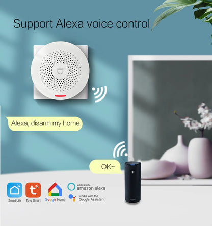 T5150 Smart WiFi Security Alarm System – Embedded OS & High-Decibel Siren