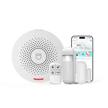 T5150 Smart WiFi Security Alarm System – Embedded OS & High-Decibel Siren