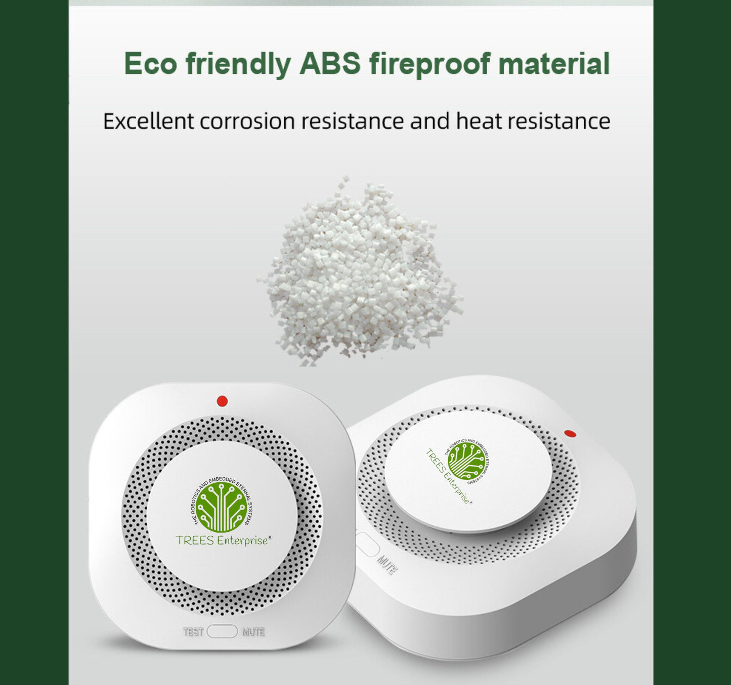 T441R WIRELESS PHOTOELECTRIC SMOKE DETECTOR - 433MHZ | STAND ALONE | BATTERY-POWERED
