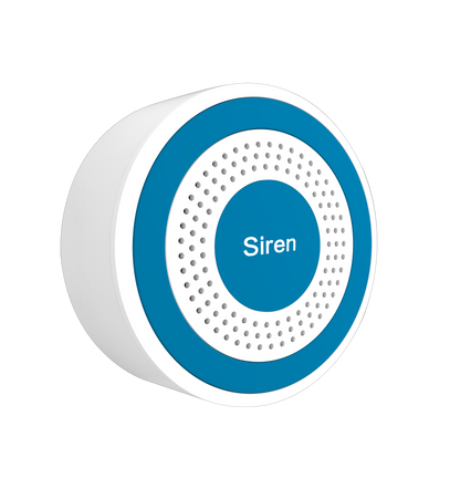 T5519R HIGH-DECIBEL WIRELESS ALARM SIREN WITH STROBE LIGHT