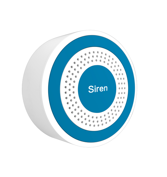 T5519R HIGH-DECIBEL WIRELESS ALARM SIREN WITH STROBE LIGHT