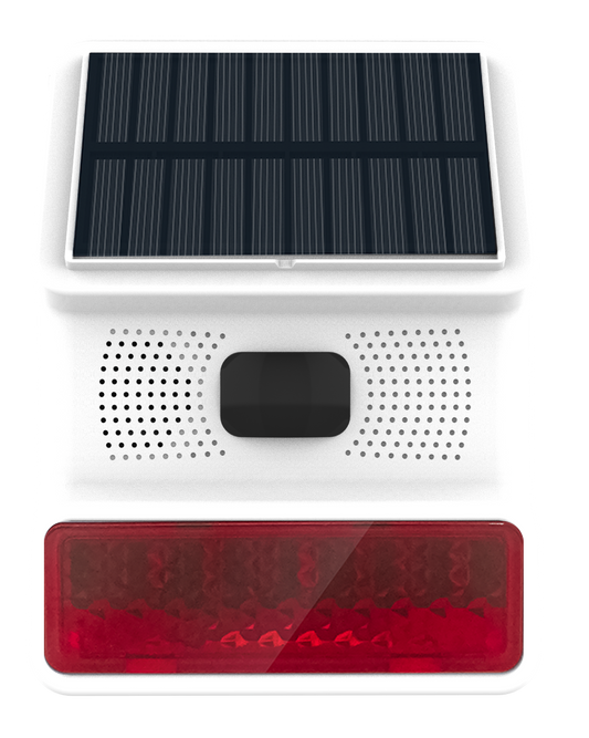T5523R SOLAR POWERED WIRELESS OUTDOOR SIREN
