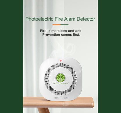 T441R WIRELESS PHOTOELECTRIC SMOKE DETECTOR - 433MHZ | STAND ALONE | BATTERY-POWERED