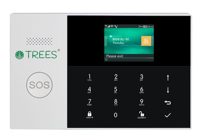 T5105 WIRELESS SECURITY ALARM SYSTEM