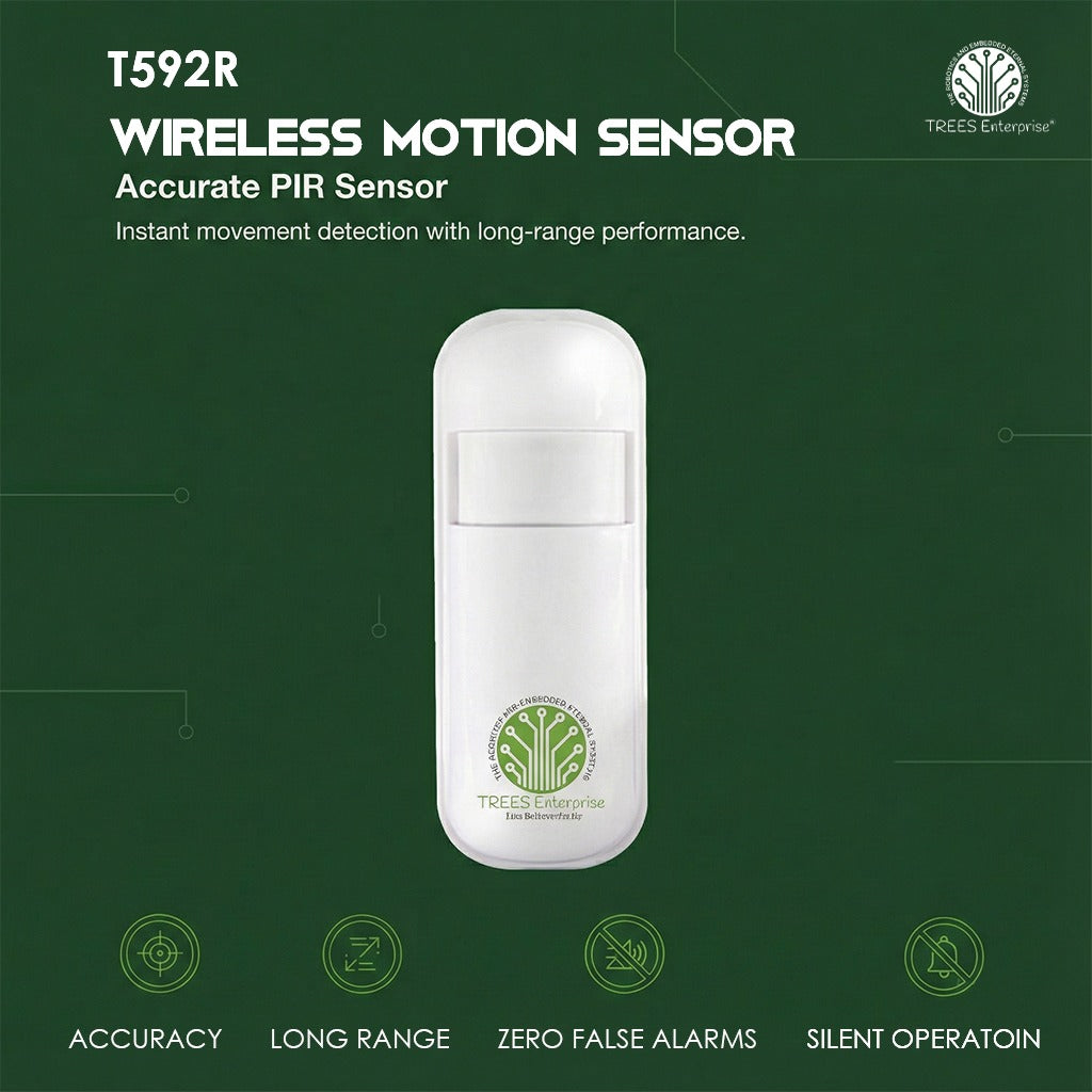 T592R WIRELESS PIR MOTION SENSOR