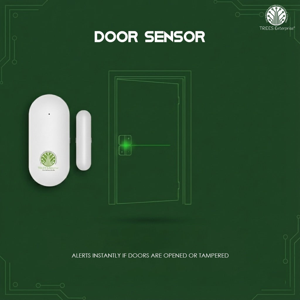 T568R WIRELESS DOOR/WINDOW CONTACT MAGNETIC SENSOR - 433MHZ