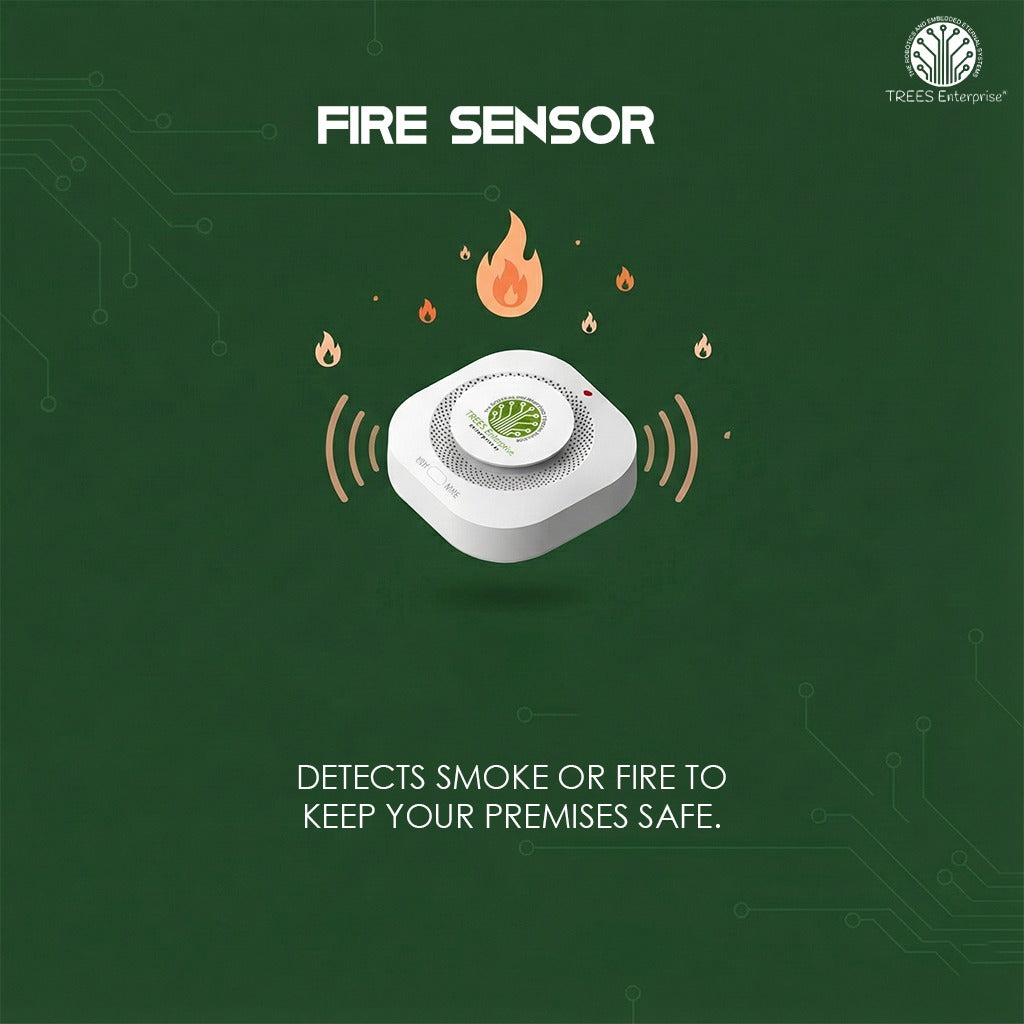 T441R WIRELESS PHOTOELECTRIC SMOKE DETECTOR - 433MHZ | STAND ALONE | BATTERY-POWERED
