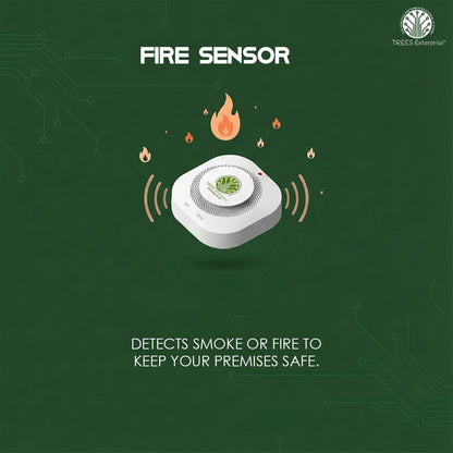 T441R WIRELESS PHOTOELECTRIC SMOKE DETECTOR - 433MHZ | STAND ALONE | BATTERY-POWERED
