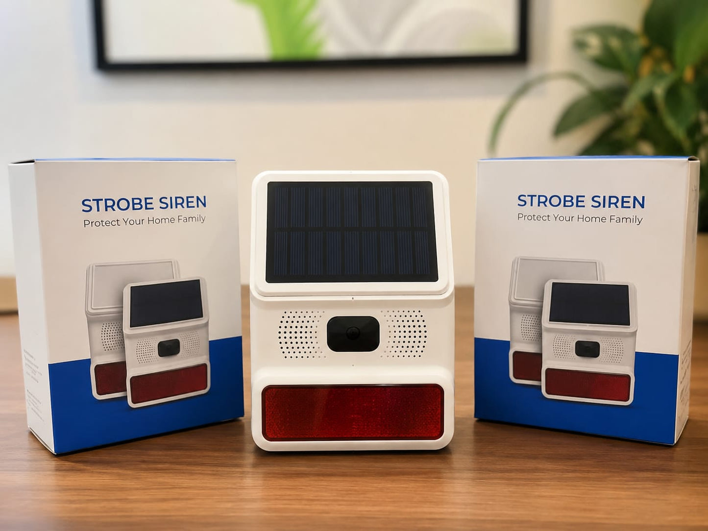 T5523R SOLAR POWERED WIRELESS OUTDOOR SIREN