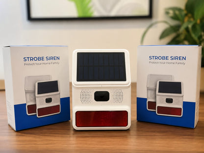 T5523R SOLAR POWERED WIRELESS OUTDOOR SIREN