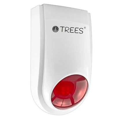 T5516 Wireless Outdoor Strobe Siren – High-Decibel Sound & Flash Security Alarm
